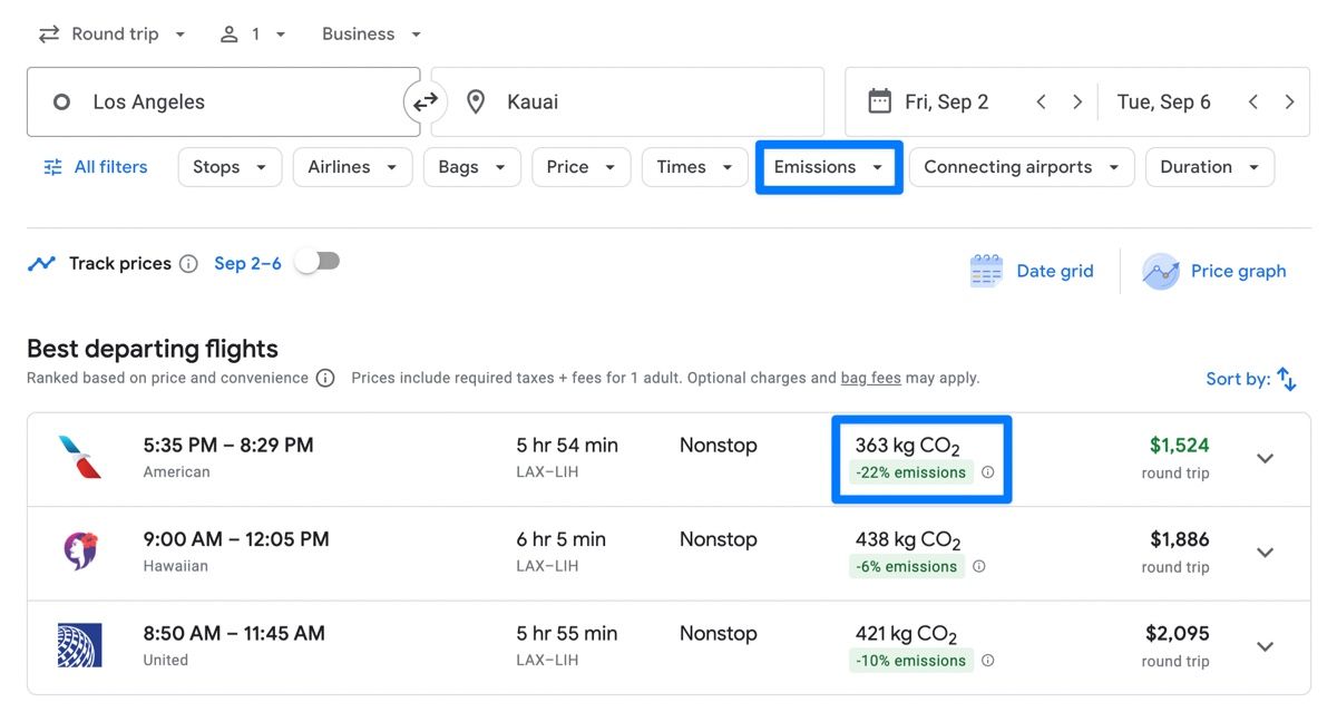 Google Flights Explore map view showing flight prices to multiple destinations from a single departure city